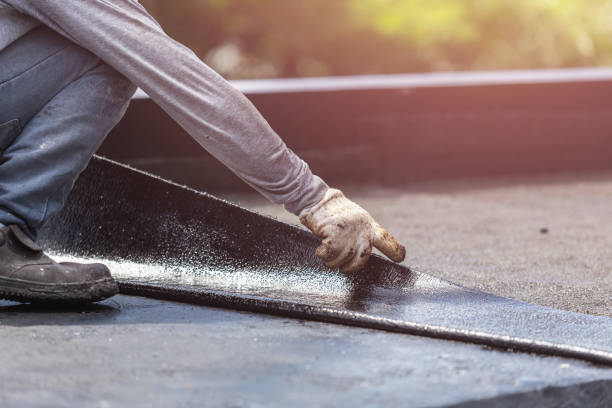 Professional Exterior Waterproofing technician working in Rolling Meadows, IL